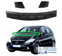 Mercedes Classe A W169 Plastica Griglia Nera Sotto Parabrezza Calandra Frontale