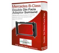 Mercedes Classe B Stereo Radio Cruscotto Adattatore Pannello Modanatura Piatto