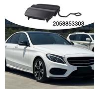 Mercedes Classe C W205 Paraurti Posteriore Traino Gancio Cover Nero AMG C43 C63