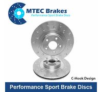 Mercedes Classe E S213 E350 D 2016- C-Hook Dischi Freno Anteriori 342mm