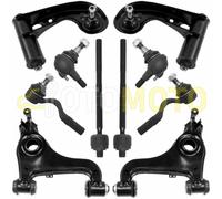 MERCEDES CLASSE-E W210 S210 KIT BRACCI BRACCETTI DI SOSPENSIONE ANTERIORE 10 PZ