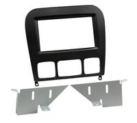 MERCEDES CLASSE S W220 Placca Autoradio Cornice a Incasso Doppio Din 2-DIN Nero