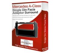Mercedes Classe Stereo Radio Cruscotto Adattatore Pannello Modanatura Piatto CD