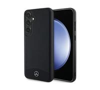 Mercedes cover in pelle testurizzata e liscia MagSafe nero - Galaxy S24