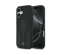 CG Mobile Custodia in pelle The Move compatibile con MagSafe per iPhone 17 (nero)