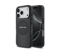 CG MOBILE AMG Grafica trasparente a doppio strato compatibile con MagSafe Custodia per iPhone 17 Pro Max (nero)