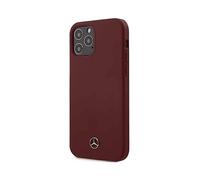 MERCEDES Custodia Cover per Apple iPhone 12 Pro Max, Rosso