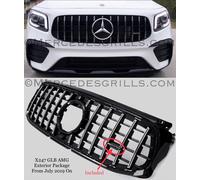 Mercedes D.C AMG Panamericana Griglia Nero/Cromo X247 Modelli AMG Linea Modello