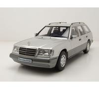 Mercedes E-Klasse T-Modello Kombi S124 1995 Argento Modellino 1:18 Triple9