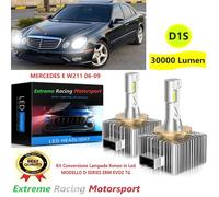 MERCEDES E W211 06-09 KIT CONVERSIONE LED 4575 CPS ULTRAWHITE D1S 100W 30KLM CAN