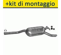 MERCEDES E200 - W124 E220 2.0 2.2 1992-1995 Silenziatore Marmitta Posteriore+