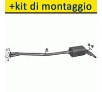 MERCEDES E270 - W210 BERLINA 2.7 CDi 1999-2002 Silenziatore Marmitta Posteriore+