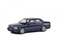 Mercedes E60 AMG W124 1994 Blu Modellino 1:43 Solido