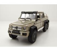 Mercedes G 63 AMG 6X6 Pick Up 2015 Oro Metallico Modellino 1:24 Welly