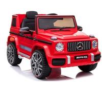 Mercedes G63 AMG Auto Elettrica per Bambini Eva LED Telecomando Rosso
