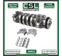 MERCEDES GLE GLK GLA-CLASS 2.2 D OM651 CUSCINETTO DELALBERO ROTO ALLOYS STD