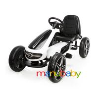 MERCEDES GO-KART a pedali per bambini, cavalcabile per bimbi - colori vari