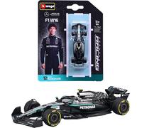 MERCEDES KIMI ANTONELLI 12 Modello Auto AMG W16 2025 DieCast 1/64 9cm Bburago