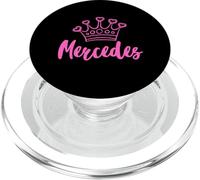 Mercedes la Regina/Nome & Corona da donna chiamata Mercedes PopSockets PopGrip per MagSafe