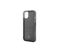MERCEDES Logo pattern COVER per Apple iPhone 14, Argento