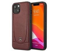 Mercedes MEHCP13SARMRE - Custodia per iPhone 13 Mini 5,4", colore: Rosso Urban Line