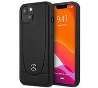 Mercedes MEHCP15MARMBK - Custodia rigida per iPhone 15 Plus 6,7", colore: Nero