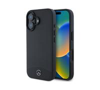 Mercedes MEHMP16S23RBARK Custodia per cellulare - iPhone 16, nero