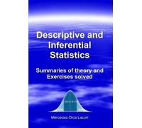 Mercedes Orús L Descriptive and Inferential Statistics - Summaries o (Tascabile)