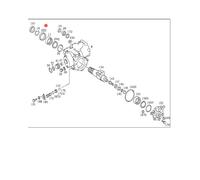 MERCEDES PARAOLIO SCATOLA DELLO STERZO 765.601 OEM 0149977047