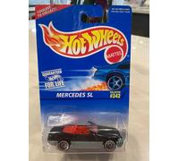 Mercedes SL #342 Del 1995 - Nera Con Cerchi In Pizzo Argento