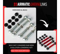 Mercedes SL55 Abbassamento Kit Biellette R230 Abc (Fully Regolabile) Modulo