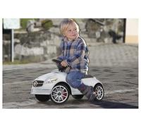 Mercedes SLK55AMG - Macchinina per bambini Bobbycar, colore: bianco