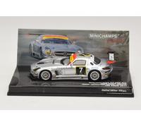 Mercedes SLS AMG GT3 #7 Black Falcon Jager 24h Dubai 2011 Minichamps 1:43