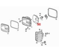 MERCEDES T1 T2 RIFLETTORE FANALE ANTERIORE OEM A0008265881