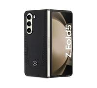 Mercedes Urban Line custodia rigida in pelle, nero - Samsung Galaxy Z Fold 5