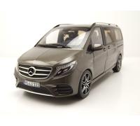 1:18 NOREV Mercedes Benz V-Class Amg Line Minibus 2018 Grey Met NV183873