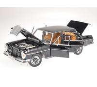 Mercedes W108 280 SE 1968 nero modello di auto 183762 Norev 1:18