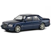 Mercedes W124 E60 AMG blu modello di auto S4313203 Solido 1:43