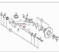 MERCEDES W168 A 2× BOCCOLA SOSPENSIONE ASSALE POSTERIORE SX/DX OEM 1683570148
