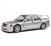 Mercedes W201 190E 2.5-16 Evo 2 argento modello di auto S1801005 Solido 1:18