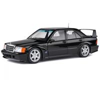 Mercedes W201 190E 2.5-16 Evo 2 nero modello di auto 1001 Solido 1:18