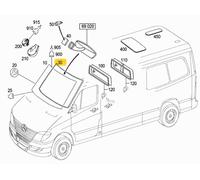 MERCEDES W906 SPRINTER GUARNIZIONE PARABREZZA OEM A9066710020