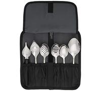 Mercer Culinary M35155 - Set di 7 cucchiai per placcatura II, acciaio inossidabile, argento, taglia unica