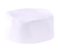 Mercer Culinary Millennia Bakers Skull Cap, White, 1