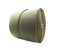 Merceria Pour Toi... 1 Metro Nastro a Strappo da Cucire Altezza 10 cm accoppiato Verde Militare Nastro Strappo Hook Loop Arredamento