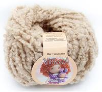 Merceria Pour Toi... Lana Bouclè Bambolina Silke Gomitolo 50gr Capelli Bambola Vari Colori (862 Beige)