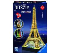 RAVENSBURGER 12579 TOUR EIFFEL NIGHT EDITION PUZZLE 3D 10-99 ANNI