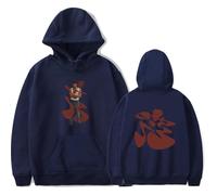 Merch Kaytranada Album AIN'T NO DAMN WAY Manica Casual Graphic Cappuccio, Marina Militare, S