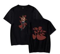 Merch Kaytranada Album Ain't NO Damn Way T-Shirt Uomo Donna Camicia Manica Corta Casual Graphic Tee, Nero , XL