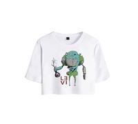 Merch Levi Scavengers Reign Reborn Crop Top unisex classico, bianco, XXL